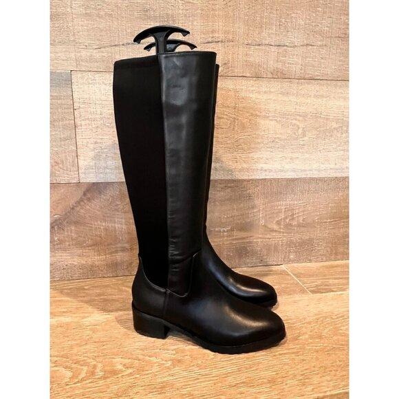 NEW Blondo Starling Waterproof Knee High Boot in Black Leather SIZE 7 - Picture 2 of 8